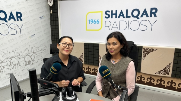 Абай институтының жетекшісі  Айнұр Төлеу shalqar.fm әуе толқынында сұхбат берді