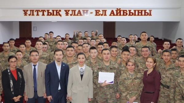 Астанадағы ҚР ІІМ Ұлттық ұланында «Ұлттық диктант» өтті