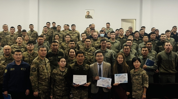 Астанадағы ҚР ІІМ Ұлттық ұланында «Ұлттық диктант» өтті